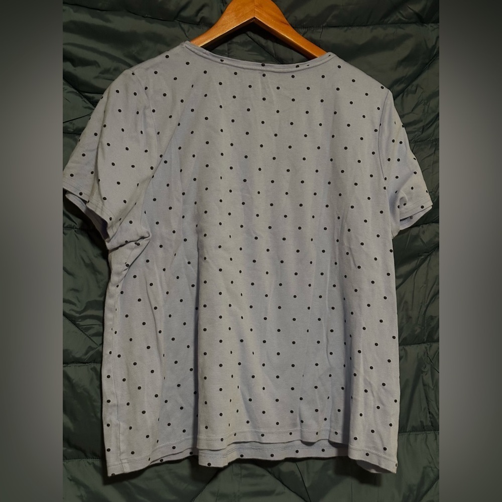 Women’s Croft and Barrow Classic Tee Polka Dot - Picture 2 of 4